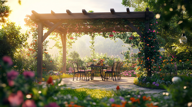 As Vantagens do Pergolado em Madeira Plástica