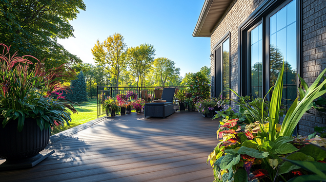 Madeira plástica para deck: Vantagens e Inspirações