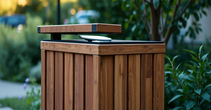 Lixeira Ecológica de Madeira Plástica: Sustentabilidade em Casa