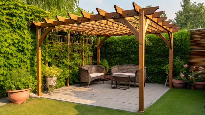 Madeira de Plástico para Pergolado: Durabilidade e Estilo