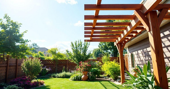 Pergolado Madeira Plástica Preço Atraente