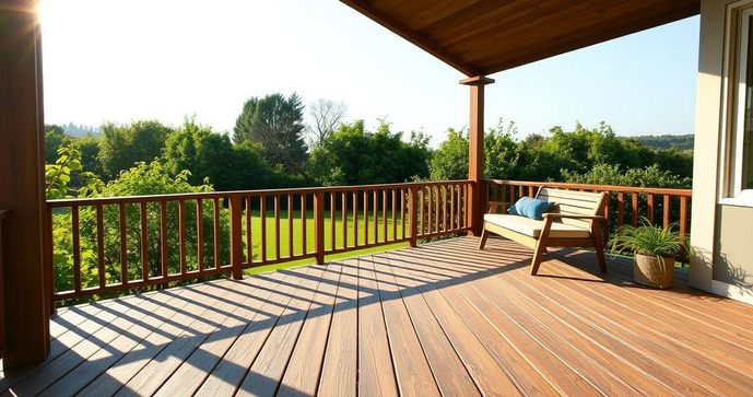 Deck de madeira plástica: a solução ideal para áreas externas duráveis e sustentáveis