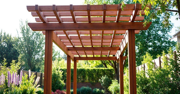 Pergolado em Madeira Plástica: Beleza e Durabilidade