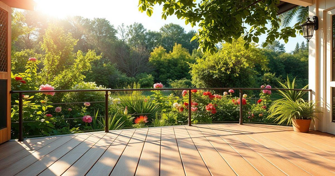 Deck de madeira plástica é a solução ideal para áreas externas duráveis e sustentáveis