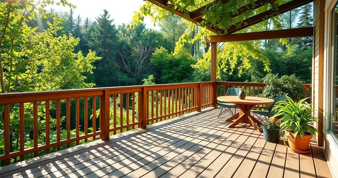 Deck de madeira ecológica transforma seu espaço com sustentabilidade e estilo