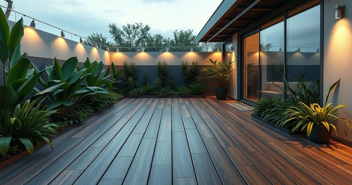 Deck de Plástico Imitando Madeira é a Escolha Certa para sua Área Externa