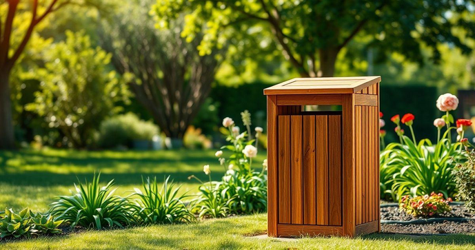 Lixeira de Madeira Plástica é a Solução Sustentável para seus Resíduos