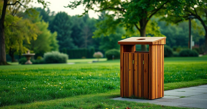 Lixeira Ecológica em Madeira Plástica: Vantagens e Sustentabilidade