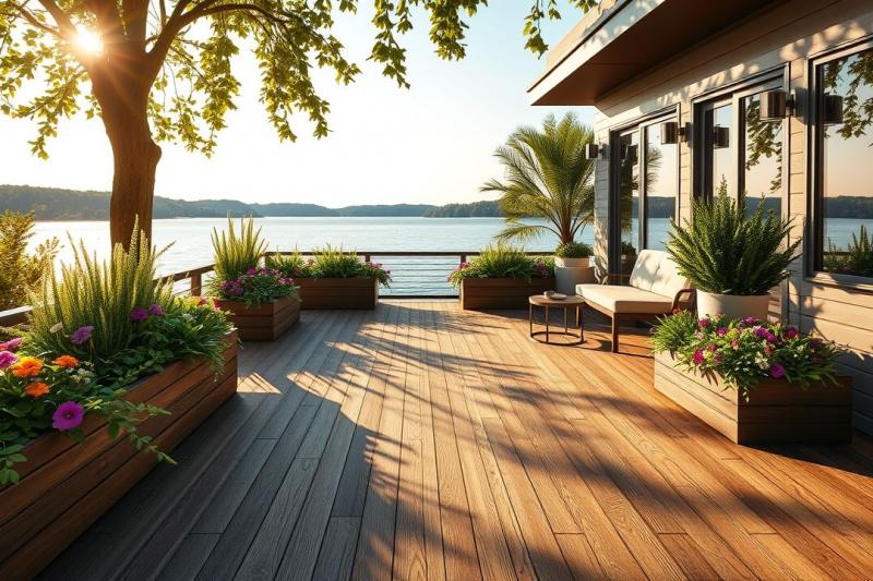 Deck de madeira plástica preço: descubra as melhores opções e valores no mercado